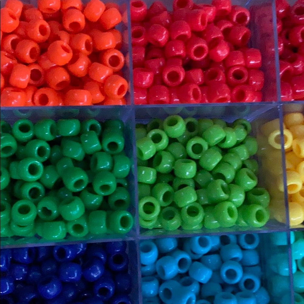 custom bead bracelets!